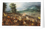 The Battle of Gaugamela, 1602 by Jan the Elder Brueghel