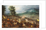 The Battle of Gaugamela, 1602 by Jan the Elder Brueghel
