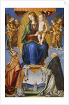 Madonna and Child with St Severino and Dominic by Bernardino di Mariotto