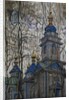 Wooden church, 1913 by Abraham Anshelovich Manievich
