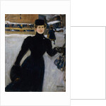 At skating rink, 1902-1903 by Oleksandr Murashko