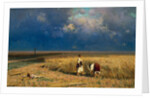 Harvest, 1882 by Vladimir Donatovic Orlovskij