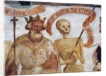 Death with the King by Simone II Baschenis