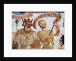 Death with the King by Simone II Baschenis