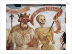 Death with the King by Simone II Baschenis