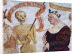 Death with the Queen by Simone II Baschenis