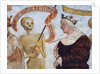 Death with the Queen by Simone II Baschenis