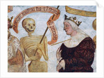 Death with the Queen by Simone II Baschenis