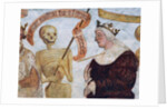 Death with the Queen by Simone II Baschenis