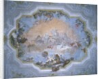 Four corners of the world, ceiling of the ballroom, 1753 by Giovanni Battista Crosato