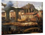 The Shipyards of La Ciotat, 1664 by Jean Baptiste I de La Rose