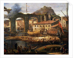 The Shipyards of La Ciotat, 1664 by Jean Baptiste I de La Rose