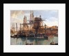 The Port of Brest, 1794 by Jean-Francois Hue