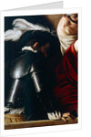 Man in armor by Michelangelo Merisi da Caravaggio