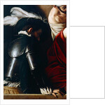 Man in armor by Michelangelo Merisi da Caravaggio