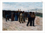 The Strike, 1889 by Plinio Nomellini