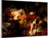 The Death of Sardanapalus, 1827 by Ferdinand Victor Eugene Delacroix