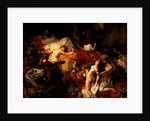 The Death of Sardanapalus, 1827 by Ferdinand Victor Eugene Delacroix