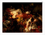 The Death of Sardanapalus, 1827 by Ferdinand Victor Eugene Delacroix