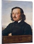 Portrait of Berthold Auerbach, 1846 by Rudolf Julius Benno Huebner