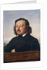Portrait of Berthold Auerbach, 1846 by Rudolf Julius Benno Huebner