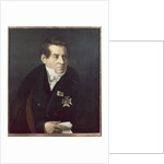 Portrait of August Wilhelm von Schlegel, 19th century by Adolf Hohneck