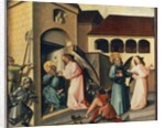 The Liberation of St. Peter, 1444 by Konrad Witz