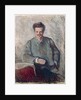 Portrait of Johan August Strindberg by Edvard Munch
