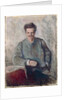 Portrait of Johan August Strindberg by Edvard Munch