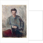 Portrait of Johan August Strindberg by Edvard Munch