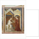 Salome offering the head of John the Baptist to her mother Herodius, c.1350-60 by Italian School