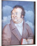 Portrait of Jean Paul, 1815 by German School