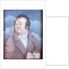 Portrait of Jean Paul, 1815 by German School