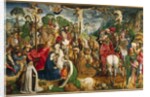 Altarpiece showing the Passion of Christ by Master of the Aachen Altar