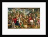 Altarpiece showing the Passion of Christ by Master of the Aachen Altar