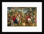 Altarpiece showing the Passion of Christ by Master of the Aachen Altar