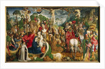 Altarpiece showing the Passion of Christ by Master of the Aachen Altar