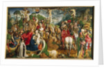 Altarpiece showing the Passion of Christ by Master of the Aachen Altar