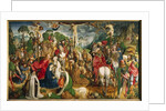 Altarpiece showing the Passion of Christ by Master of the Aachen Altar