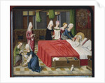 Birth of the Virgin, 1485 by Master of the Aachen Altar