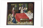 Birth of the Virgin, 1485 by Master of the Aachen Altar