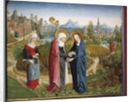 The Visitation, 1485 by Master of the Aachen Altar