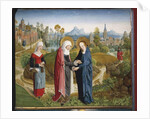 The Visitation, 1485 by Master of the Aachen Altar
