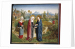 The Visitation, 1485 by Master of the Aachen Altar
