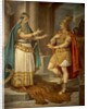 King Sigurd meets the wise hermit Grypin by Wilhelm Hauschild
