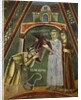Saint Heldrad returns from Santiago de Compostela, in the Chapel of Sts. Heldrad and Nicholas by Italian School