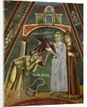 Saint Heldrad returns from Santiago de Compostela, in the Chapel of Sts. Heldrad and Nicholas by Italian School