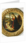Madonna and Child with St. John by Master of the Miller Tondo