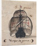 Vasco da Gama's Caravel by Portuguese School