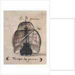 Vasco da Gama's Caravel by Portuguese School